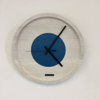 BeoXL - Wandklok Quinten White & Blue Hammer Modern DUTCH Design