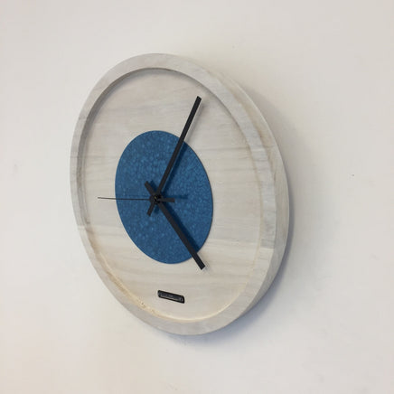 BeoXL - Wandklok Quinten White & Blue Hammer Modern DUTCH Design