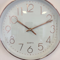 BeoXL - Wandklok Rose Goud modern design