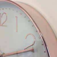 BeoXL - Wandklok Rose Goud modern design