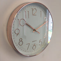 BeoXL - Wandklok Rose Goud modern design
