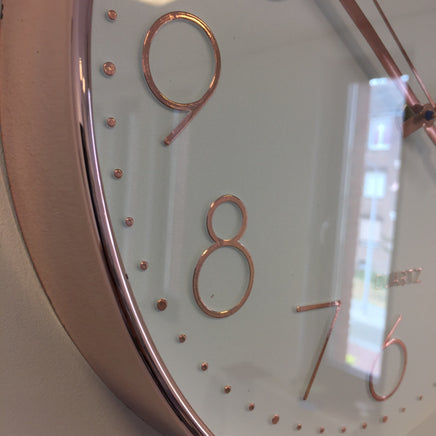 BeoXL - Wandklok Rose Goud modern design