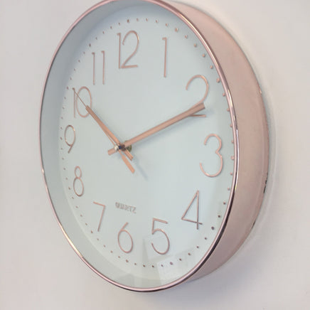 BeoXL - Wandklok Rose Goud modern design
