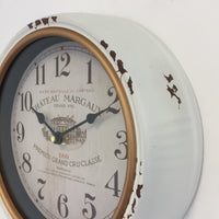 BeoXL - Wandklok retro Chateau Margaux Vintage