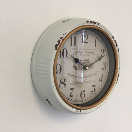 BeoXL - Wandklok retro Chateau Margaux Vintage