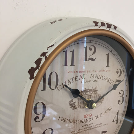 BeoXL - Wandklok retro Chateau Margaux Vintage