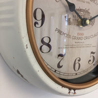 BeoXL - Wandklok retro Chateau Margaux Vintage