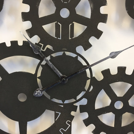 BeoXL - Wandklok WOOD & GEAR INDUSTRIAL DESIGN