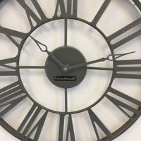 BeoXL - Wandklok Vintage Grey 37 Industrieel