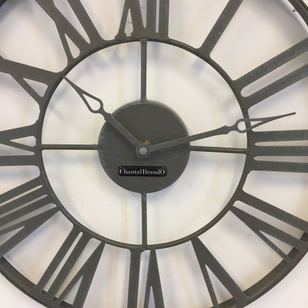 BeoXL - Wandklok Vintage Grey 37 Industrieel