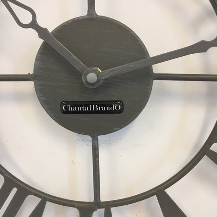 BeoXL - Wandklok Vintage Grey 37 Industrieel