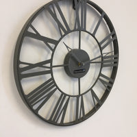 BeoXL - Wandklok Vintage Grey 37 Industrieel