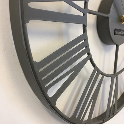 BeoXL - Wandklok Vintage Grey 37 Industrieel