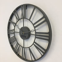 BeoXL - Wandklok Vintage Grey 37 Industrieel