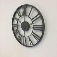 BeoXL - Wandklok Vintage Grey 37 Industrieel