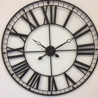 BeoXL - Wandklok Prix de Rome MARRONE Vintage Industrieel