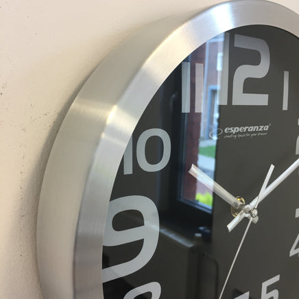 BeoXL - Wandklok Swiss Black 25