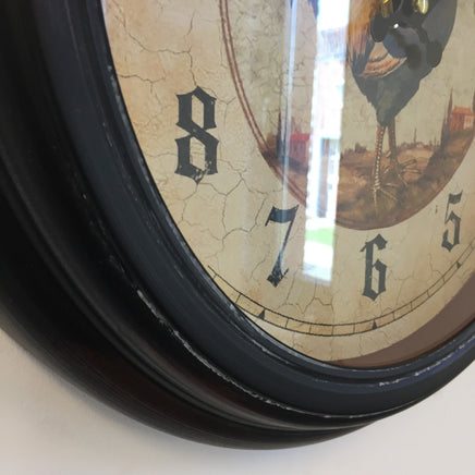 BeoXL - Wandklok Le Coq vintage industrieel