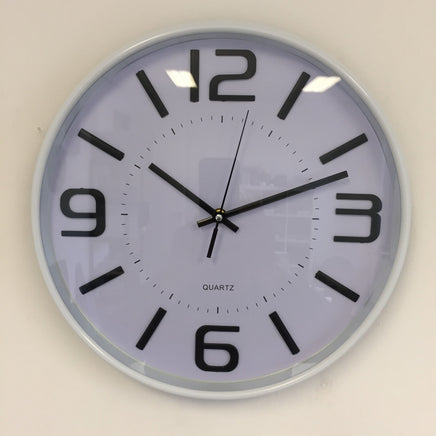 BeoXL - Wandklok QUARTZ WIT 32 modern design