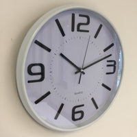 BeoXL - Wandklok QUARTZ WIT 32 modern design
