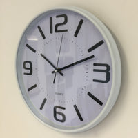 BeoXL - Wandklok QUARTZ WIT 32 modern design