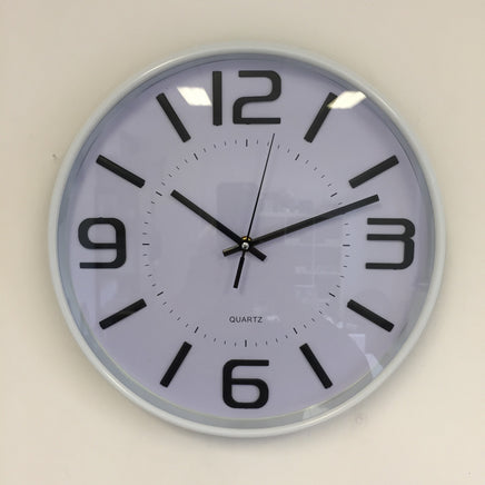 BeoXL - Wandklok QUARTZ WIT 32 modern design