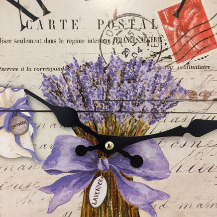 BeoXL - Wandklok Lavender Landelijk design