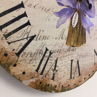 BeoXL - Wandklok Lavender Landelijk design
