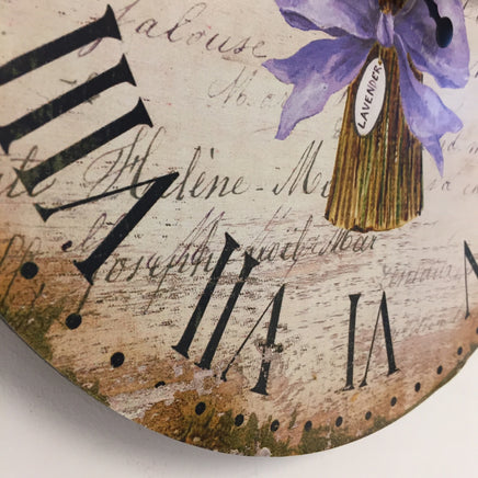 BeoXL - Wandklok Lavender Landelijk design