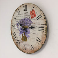 BeoXL - Wandklok Lavender Landelijk design