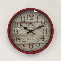 BeoXL - Wandklok Vinclos Rouge Vintage Design