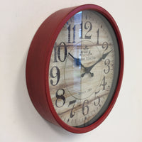 BeoXL - Wandklok Vinclos Rouge Vintage Design