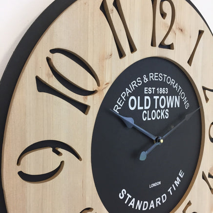 BeoXL - Wandklok XL OLD TOWN VINTAGE DESIGN