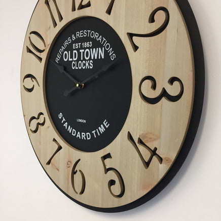 BeoXL - Wandklok XL OLD TOWN VINTAGE DESIGN