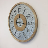 BeoXL - Wandklok VINTAGE WOODZ DESIGN INDUSTRIEEL