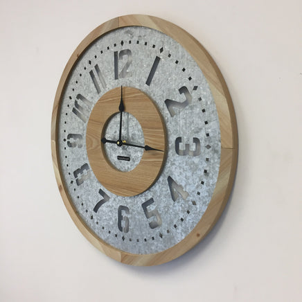 BeoXL - Wandklok VINTAGE WOODZ DESIGN INDUSTRIEEL