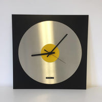 BeoXL - Wandklok TOPAZ Black and Yellow
