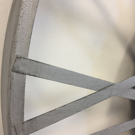 BeoXL - Wandklok SILVER INDUSTRIEEL DESIGN