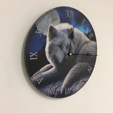 BeoXL - Wandklok voor kinderen met wolven