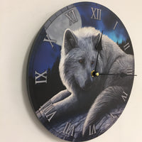 BeoXL - Wandklok voor kinderen met wolven