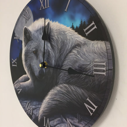 BeoXL - Wandklok voor kinderen met wolven