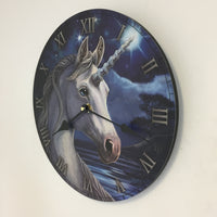 BeoXL - Wandklok Unicorn voor kinderen