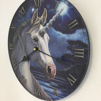 BeoXL - Wandklok Unicorn voor kinderen