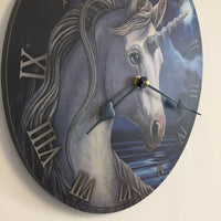 BeoXL - Wandklok Unicorn voor kinderen