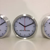 BeoXL - Wandklok SET 3 STUKS New York - Parijs - Tokio