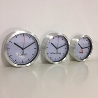BeoXL - Wandklok SET 3 STUKS New York - Parijs - Tokio
