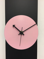 BeoXL - Wandklok Black-Line Pink Panther Modern Design RVS