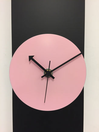 BeoXL - Wandklok Black-Line Pink Panther Modern Design RVS
