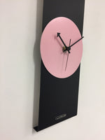BeoXL - Wandklok Black-Line Pink Panther Modern Design RVS