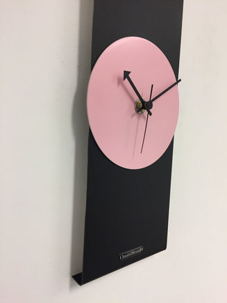 BeoXL - Wandklok Black-Line Pink Panther Modern Design RVS